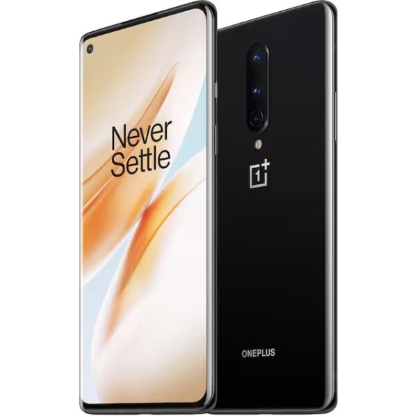 OnePlus 8 - 8/128GB - Musta (käytetty)