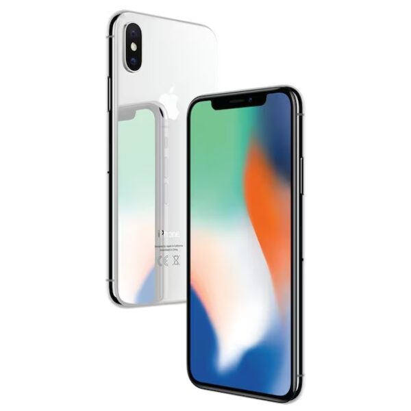 Apple iPhone X - 256GB - Hopea (käytetty)