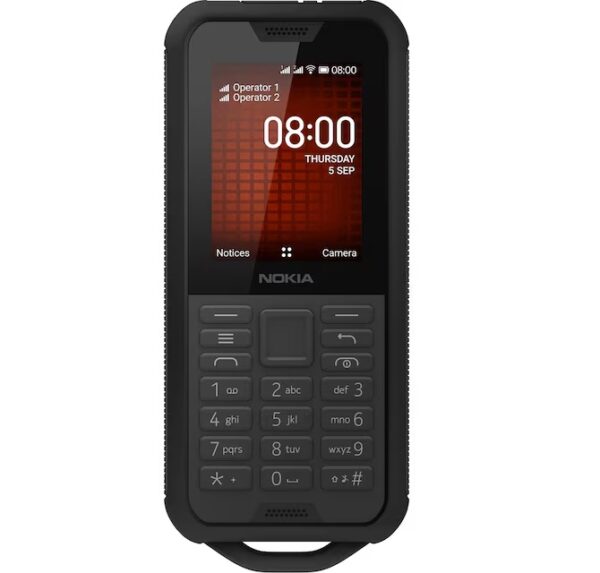 Nokia 800 Tough - Musta (käytetty)