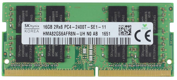 SK Hynix 16GB DDR4-2400 SODIMM (käytetty)